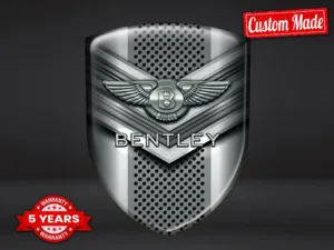 Bentley Adesivo Silicone Stile Esclusivo Etichette Cupola Lusso